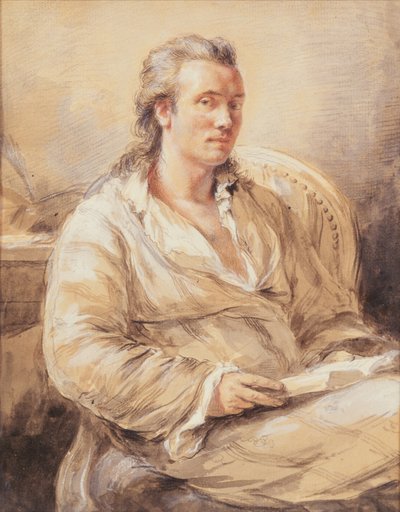 Self Portrait by Marc Theodore Bourrit